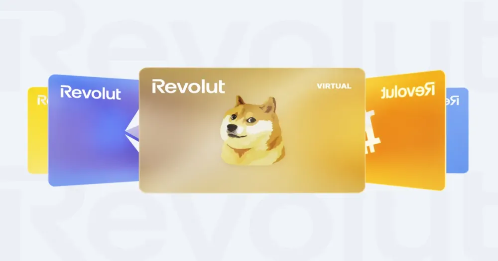 Revolut запустил криптокарту с Dogecoin перед IPO