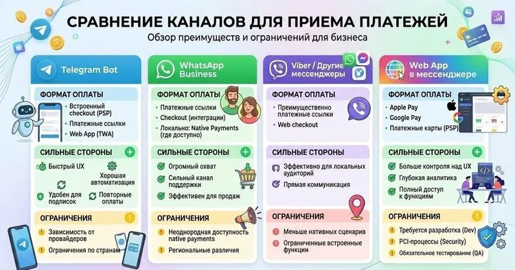 Oplata v chat-botakh: yak biznesu pryimaty platezhi priamo v mesendzherakh_2