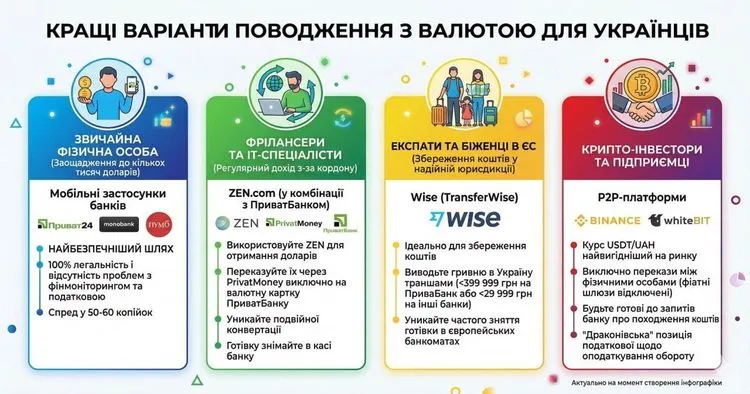 USD to UAH: yak vyhidno obminiaty dolary u 2026 rotsi